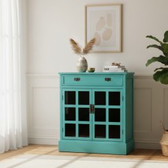 Skänk Yam Turkos 100x45x112cm