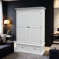 Garderob Gunilla Vit 132x56x198cm