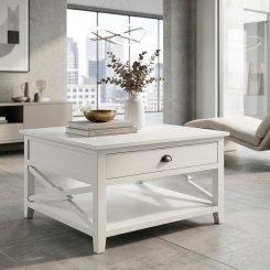 Soffbord Fredrika Vit 80x80x50cm