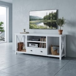 tv bänk vit