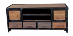TV bänk Franklin Industri brun 150x50x65cm