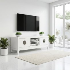 tv bänk vit