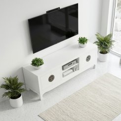 TV bänk Hangmiz Vit 150x50x50cm