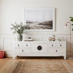 tv bänk vit