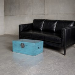 Soffbord Wountso Blå 70x46x31cm