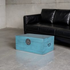 Soffbord Wountso Blå 70x46x31cm