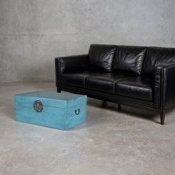 Soffbord Wountso Blå 70x46x31cm