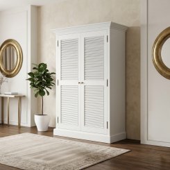 Garderob Lykke Vit 142x62x200cm
