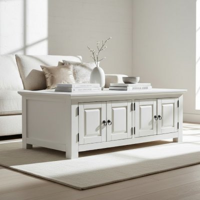 Soffbord Medford Vit 135x75x50cm