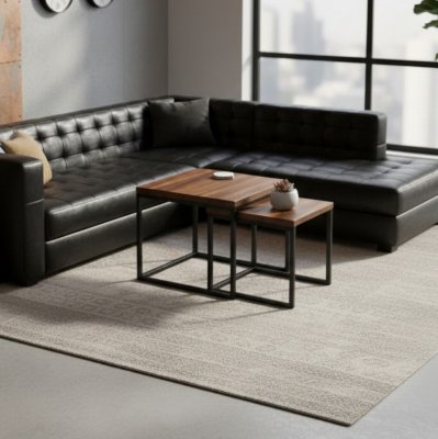 Soffbord Bursville 2/set 55x55x42cm
