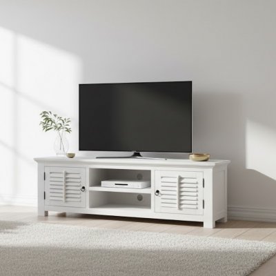 tv bänk vit