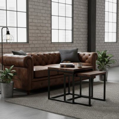 Soffbord Dull 2/set 45x45x42cm