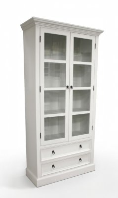 vitrinskåp vitt