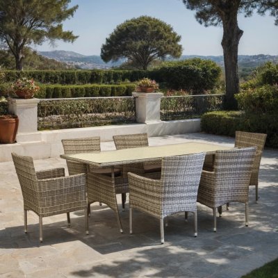 Mörbylånga Matgrupp bord + 6 stolar