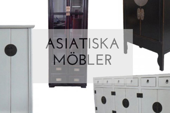 Asiatiska möbler